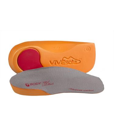 Bodytec orthopedic 3/4 insole against overpronation extremely thin