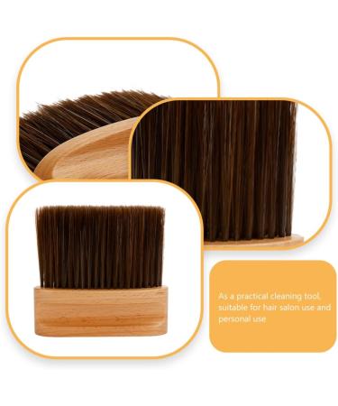 Beaupretty Neck Brush Hair Cutting Kits Hair Sweep Brush Barber Hair Duster Barber Brush Duster for Cleaning Broken Hair Brush Nail Cleaner Brush Hair Cleaner Brush Soft Broom Beech Wooden Color - Buy Online on GoSupps.com