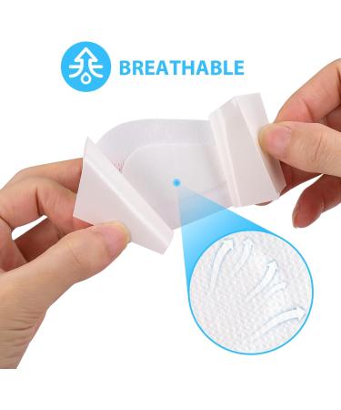 LALAFINA 20Pcs Sterile Nonwoven Eye Pads - Breathable Medical Eye Patches & Self-Adhesive Wound Dressings for Adults - International Shipping Available - Buy Online on GoSupps.com