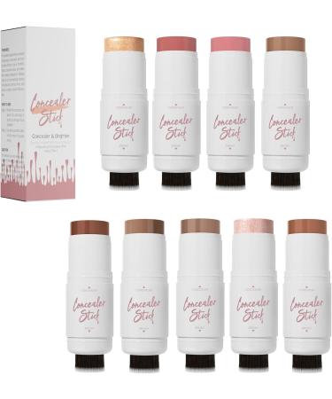 CHAKAE 2 in 1 Makeup Sticks Double Head Contour Stick Multifunctional Contour Stick Highlighter Bronzer Stick for Makeup - Buy Online on GoSupps.com