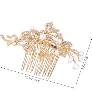 DOITOOL Rhinestone Headpiece Women Hair Accessories Wedding Hair Accessories Hair Brush for Women Hair Accessory for Women Bridal Hair Accessories Wedding Hair Comb Simple Miss Rhinestones - Buy Online on GoSupps.com