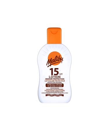 Malibu Sun Lotion Medium Protection SPF15 200ml