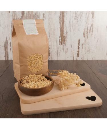 S ssundclever Bio Soy Granules | Vegan Meat Substitute | 5 kg Eco-Friendly Packaging | Sustainable & Plastic-Free Soybean Product - Buy Online on GoSupps.com