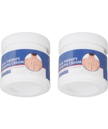 Qinlorgo Skin Psoriasis Paste Cream 2pcs - 20g Herbal Cream for Tinea Manus - Fast Penetration and Relief from Skin Itching - Buy Online on GoSupps.com
