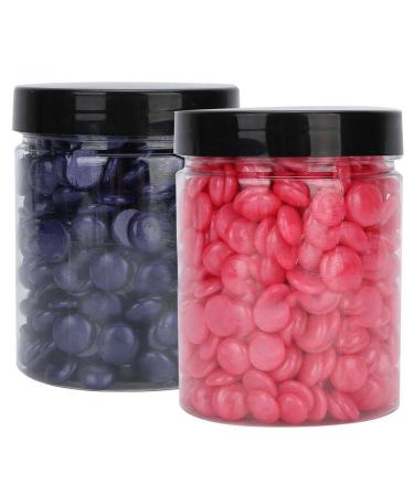 150g Depilatory Wax Beans Professional Hair Removal Tools for Hair Removal(150G Straight-Pearly Purple)