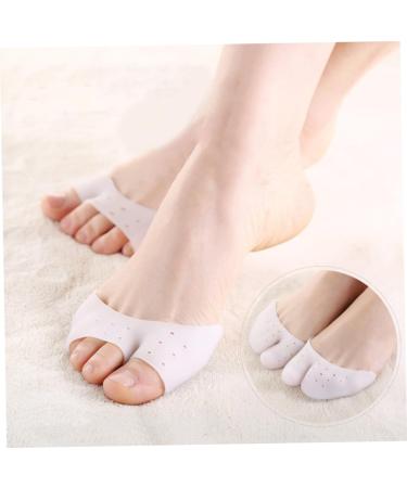 Hemoton 3 Pairs Toe Sleeve Silicone Gel Sneaker Socks - Breathable Toe Protectors for Ballet Shoes, Anti-Slip Pads for Tiptoe Cover - Buy Online on GoSupps.com