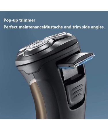 Men's Electric Shaver - Corded & Cordless Rechargeable Razor with Pop-Up Trimmer | Wet & Dry Painless Shaving for Ultimate Comfort - Buy Online on GoSupps.com