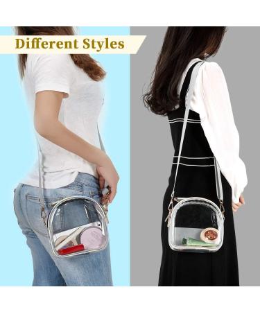 COROMAY Clear Stadium Approved Purse for Women - Stylish Clear Handbag for Events - Buy Online on GoSupps.com