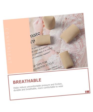 MAGICLULU 4 Pcs Toe Scuffs - Anti-Wear Covers Finger Tube Sleeves & Protective Covers for Sports - Durable Split Toe Tabs for Maximum Protection - Buy Online on GoSupps.com