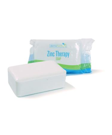 Dermaharmony Set of 2 2% Pyrithione Zinc (ZnP) Bar Soap 4 oz for Skin Conditions - Seborrheic Dermatitis & Dandruff Relief - Buy Online on GoSupps.com