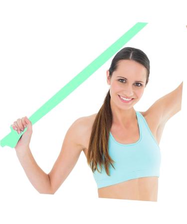 Balacoo Fitness Resistance Bands - Premium Workout Stretch Bands for Exercise - Light Green 150x15cm - Buy Online on GoSupps.com