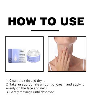 Neck Tighten & Lift Cream | Firming & Repair for Sagging Skin - Best Neck Cream for Youthful Skin - Buy Online on GoSupps.com