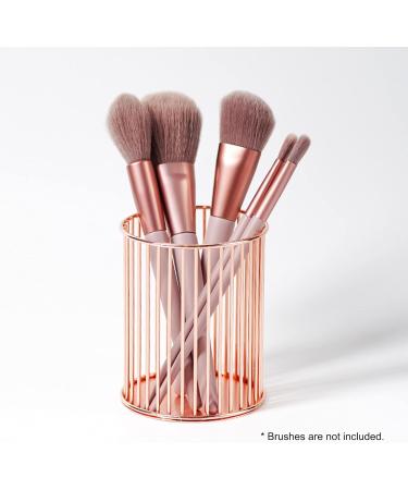 Metal Nail Pen Holder Makeup Brushes Stand Eyebrow Pen Lipsticks Lip Gloss Holder Nail Art Painting Pen Rack Organizer Nail Tool Gold - Buy Online on GoSupps.com