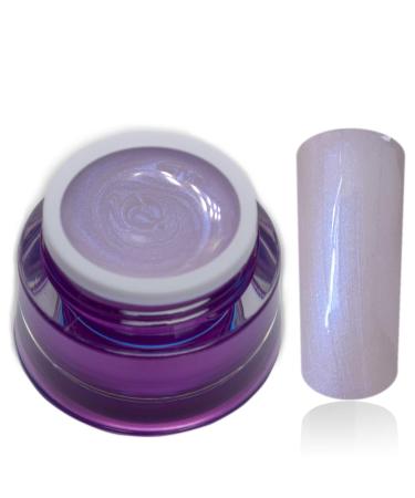 Premium Color Gel Pastel Pearl Honeymoon Purple UV Gel Nail Gel Colorgel 1x5ml (1 Pack)