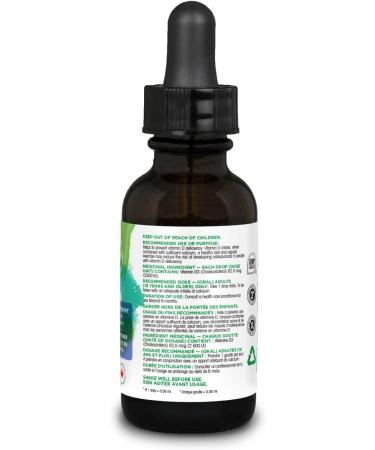 Organika Vitamin D3 Liquid 2500IU- Olive Oil Base Immune System Support- 30ml Nutritional Supplement - Buy Online on GoSupps.com