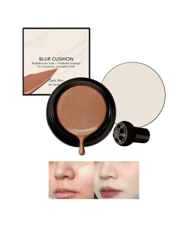 Niesel Face Cushion Foundation - 15g Waterproof & Sweat Resistant Foundation Air Cushion Mushroom Foundation for Sensitive and Mature Skin Ideal for Use
