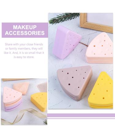 Beaupretty Silicone Beauty Powder Puff Storage Tool | Breathable Purple Makeup Sponge Holder & Cosmetic Case - Buy Online on GoSupps.com