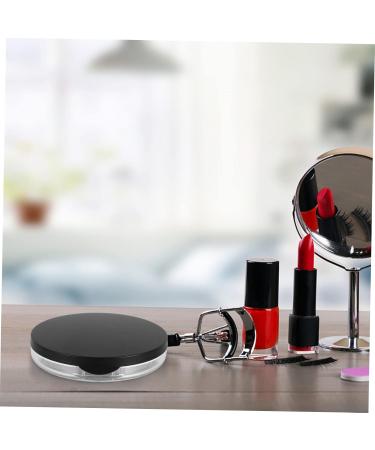 Beavorty 6 Pcs Loose Powder Box Plastic Case Plastic Mirror Travel Make up Mirror Compact Case with Mirror Empty Loose Powder Pot Mirror and Elasticated Net Sifter 5g Powder Case Black Mat 7.5x7.5cmx3pcs Blackx3pcs - Buy Online on GoSupps.com