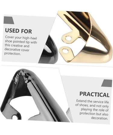 VALICLUD 18 Pcs Toe Tips & Shoe Repair Parts - Metal Caps for High Heels & Sneakers - Durable Toe Guards & Heel Caps Accessories - Buy Online on GoSupps.com