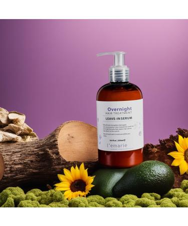 Lemarie Overnight Repair Hair Treatment Serum - Leave-in for Damaged Over-Processed & Color Treated Hair - 8.6 oz - International Shipping Available - Buy Online on GoSupps.com