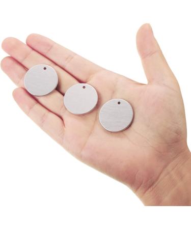 1 Inch Round Aluminum Stamping Blanks for Jewelry Making - Pack of 100 - Buy Online on GoSupps.com