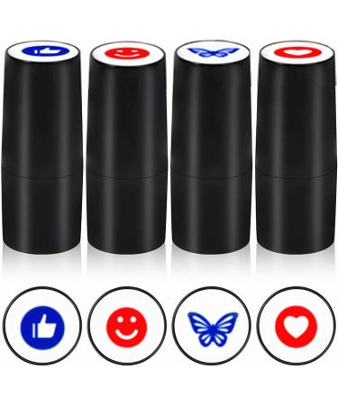 Personalized Golf Ball Stamp Set - Custom Golf Ball Marker for Golfer | Uoeo 4 Pieces Golf Ball Stamper | Ideal Gift for Golf Learners - Buy Online on GoSupps.com