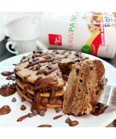 CleanFoods Raw Pancake Chocolate Hazelnut 425g pack I Konjac Glucomannan I only 28 calories per pancake I preparation in 2 minutes I 32 American pancakes - Buy Online on GoSupps.com
