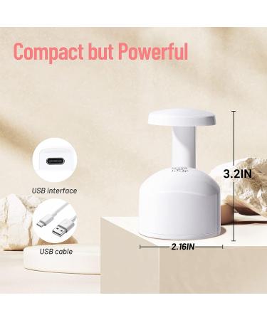 Mini UV Nail Lamp for Gel Nails - Fast Curing Portable LED Nail Dryer | LKE Curing Lamp for Gel Nail Polish | USB Cute Single Finger UV Light - Home & Travel - Buy Online on GoSupps.com
