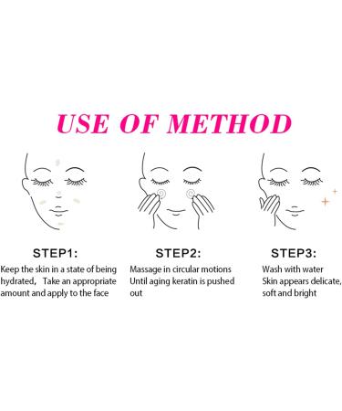 Exfoliating Gel 100ml Exfoliating Gel Acid Collagen Skin Cleansing Skin Pores Dead Skin Removal Deep Face Cleansing Facial Cleanser for Smoother Skin - Buy Online on GoSupps.com