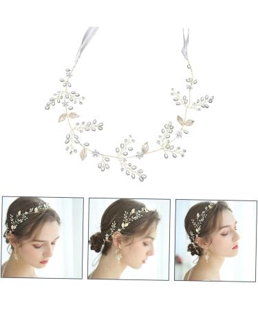 Didiseaon 1pc Headband Wedding Accessory Bride Headdress Bride Hair Wedding Shiny Headdress Bride Shiny Headdress Delicate Headdress Fashion Headdress Fashion Bride Headwear Pearl Headdress - Buy Online on GoSupps.com