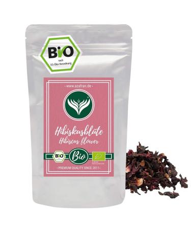 Azafran ORGANIC Hibiscus flowers whole dried hibiscus ideal as hibiscus tea 250g 250 g (1 pack) - Buy Online on GoSupps.com