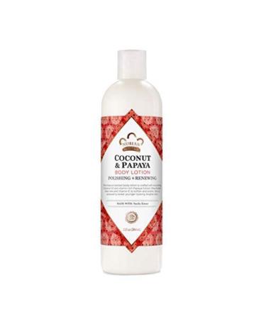 Nubian Heritage Body Lotion Coconut & Papaya 2 Packs of 13 fl. oz