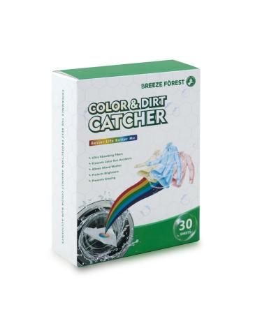 Color Sheets for Laundry 120 pieces of Disposable Dye Catcher Sheets Mixed Washing Lock Color No Additive Get Rid of Odors Family (120)