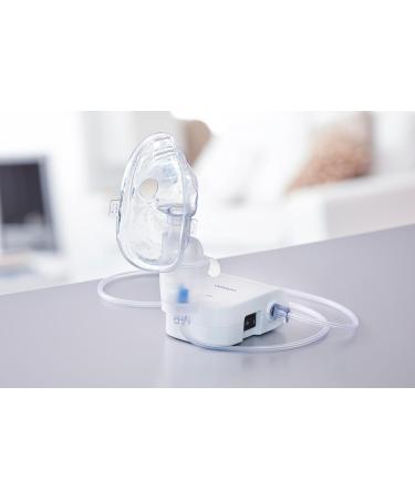 Omron C803 Inhaler - Compact & User-Friendly Device for Adults & Children | Effective Treatment for Cough Cold Bronchitis & Asthma at Home - International Shipping Available - Buy Online on GoSupps.com