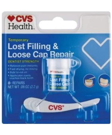 CVS Temporary Lost Filling & Loose Cap Repair