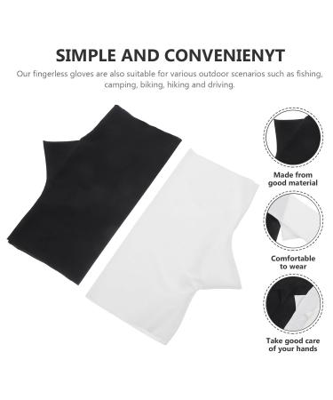 Beavorty 2 Pairs sun gloves pink gloves gel nail lamp UV gloves protective gloves for manicure nail art supplies UV gloves for gel manicures nail UV gloves Nylon breathable Nail supplies - Buy Online on GoSupps.com