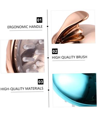 Gatuida 4pcs Shampoo Massage Comb Set - Round Head Gripper Brushes for Deep Cleaning & Scalp Care | Ideal for Hair Treatment - Buy Online on GoSupps.com