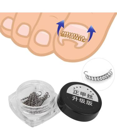 Ingrown Toe Wire Fixer 2 Box Fixer Toenail Correction Corrector Lifter Tool Nail Ingrowing Pedicure Care with 6 Sizes for Nail Toe Straighteners Recover Foot Care Men and Women - Buy Online on GoSupps.com