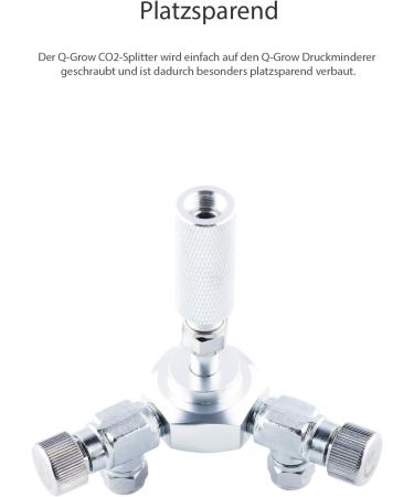 Q-Grow CO2 Splitter Distributor 3-Way | Efficient CO2 Distribution for Hydroponics - Buy Online on GoSupps.com