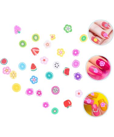 Beaupretty 10000 Pcs Fruit Slices Nail Stickers for Nail Art Nail Decals Flower Nail Slices Nail Art Decals Fruit Charms Clay Slices for Nails Nail Art Polymer So 3d Decorations Crystal Epoxy - Buy Online on GoSupps.com