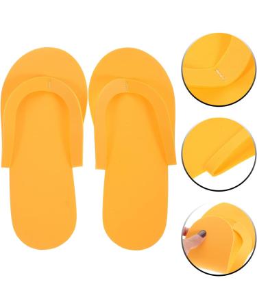 YARNOW 36 Pairs Disposable Foam Slippers - Anti-Slip Pedicure Sandals for Spa & Beach - Buy Online on GoSupps.com