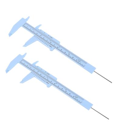 Balacoo 2pcs Eyebrow Ruler Makeup Kits Brow Caliper Measuring Tool Flexible Eyebrow Measure Template Miss