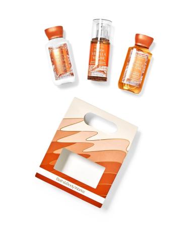 Shop Bath & Body Works Warm Vanilla Sugar Mini Set | Shower Gel Body Lotion & Fragrance Mist - International Shipping Available - Buy Online on GoSupps.com