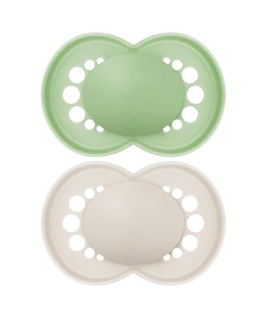 MAM Original Pacifier 18+ Months - 2 Pack Silicone Baby Pacifiers with Sterilization Box - Random Color - Buy Online on GoSupps.com