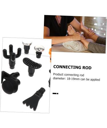 Beaupretty 3 Sets of 9 Massage Heads with Fascia Adapter for Muscle & Fitness Massage Devices | International Shipping Available - Buy Online on GoSupps.com