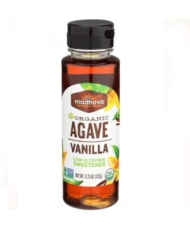 Madhava Natural Sweeteners Organic Agave Vanilla 11.75 oz (333 g)