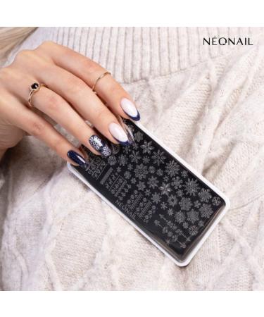 Neonail Stamping Plate 17 | Perfect Stencil & Nail Art Design | French Nails Stamp | Nail Art Schablone for Creative Nail Designs - Buy Online on GoSupps.com