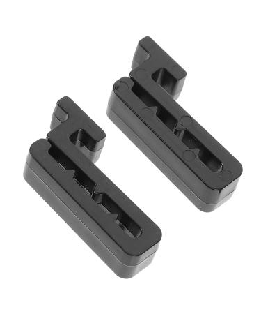 Lalafina 1 pair of hooks for helmm mask Mitivationary bicycle stand bicycle helmets bicycle holders ski helmet motorcycle helmet bicycle hook mask holder creative mask clips pvc main facial mask