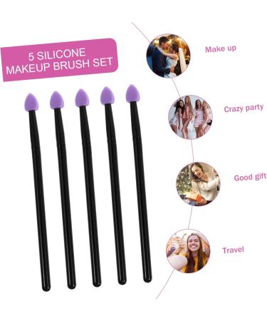 FRCOLOR 5pcs Silicone Eyeshadow Brush Face Makeup Face Tools Silicone Eye Brush Dedicated Toolkit - Buy Online on GoSupps.com