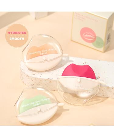 Waterproof Lipstick - Color Changing - Moisturizing Lip Balm - Natural Lipstick Base - Makeup - Flower Lipstick - Buy Online on GoSupps.com